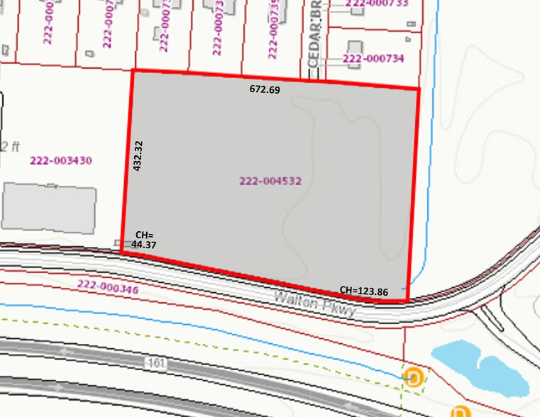 0 Walton Pky, New Albany, OH for sale - Plat Map - Image 2 of 6