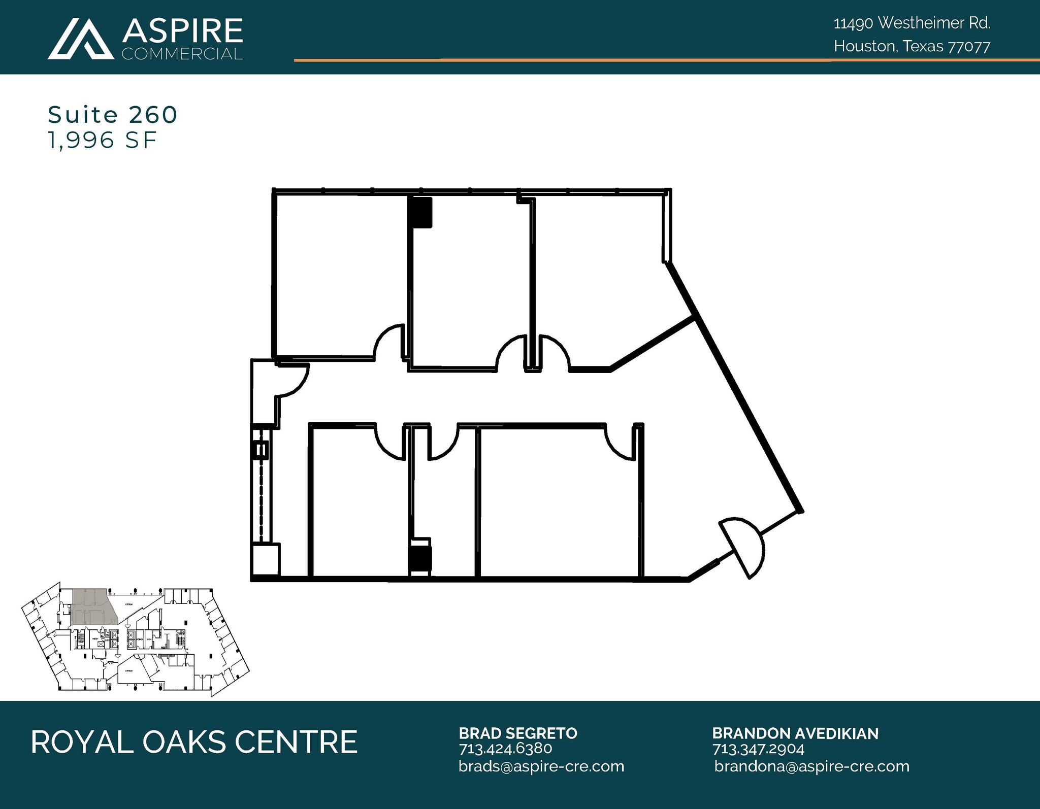 11490 Westheimer Rd, Houston, TX for lease Floor Plan- Image 1 of 1