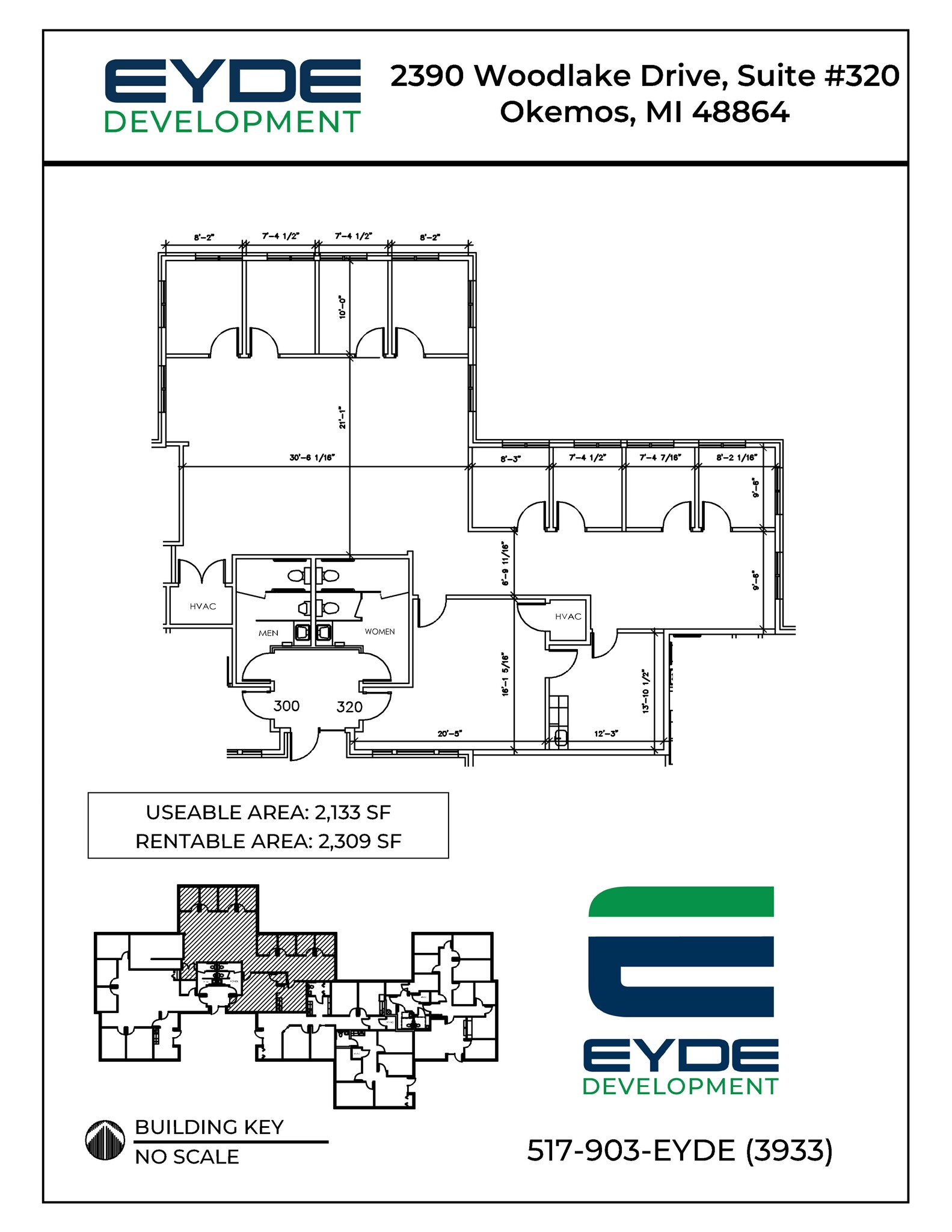 2390 Woodlake Dr, Okemos, MI for lease Site Plan- Image 1 of 1