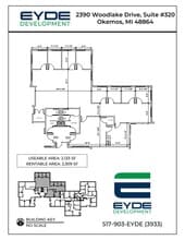 2390 Woodlake Dr, Okemos, MI for lease Site Plan- Image 1 of 1