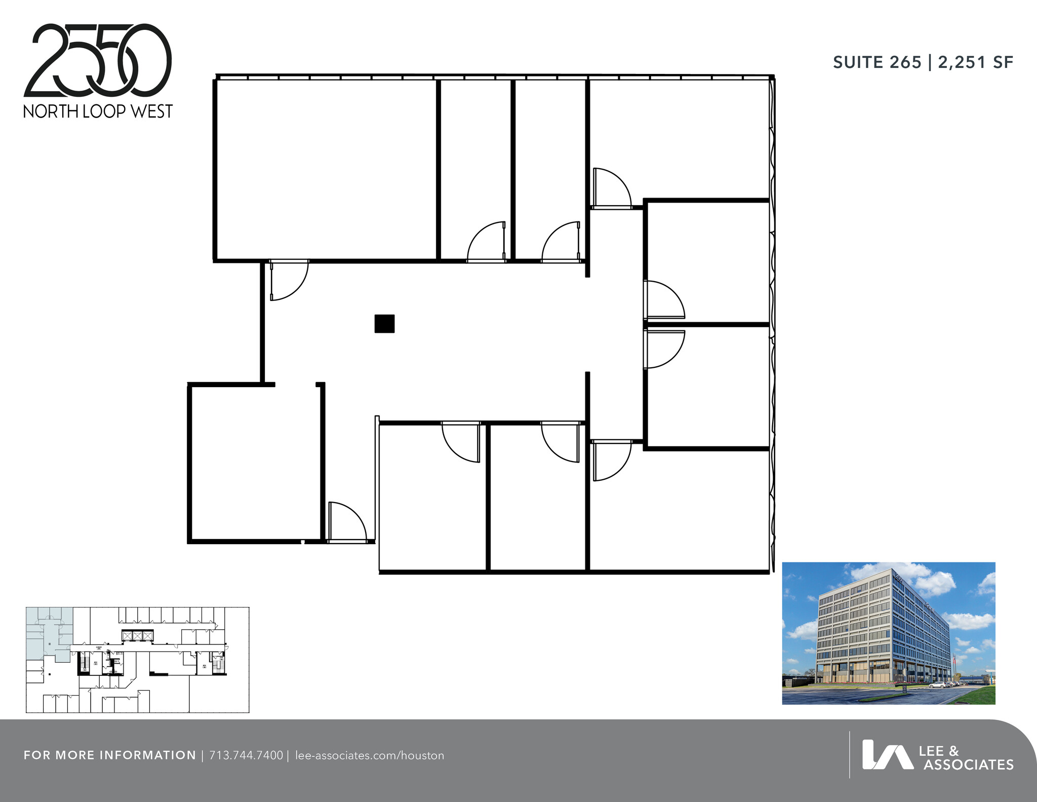 2550 N Loop Fwy W, Houston, TX for lease Floor Plan- Image 1 of 1