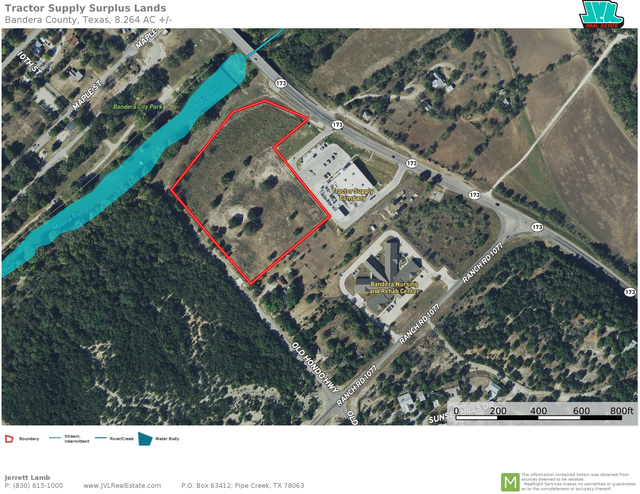 220 TX-173, Bandera, TX for sale Aerial- Image 1 of 14