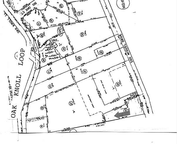 1840 San Miguel Dr, Walnut Creek, CA for sale - Plat Map - Image 2 of 4