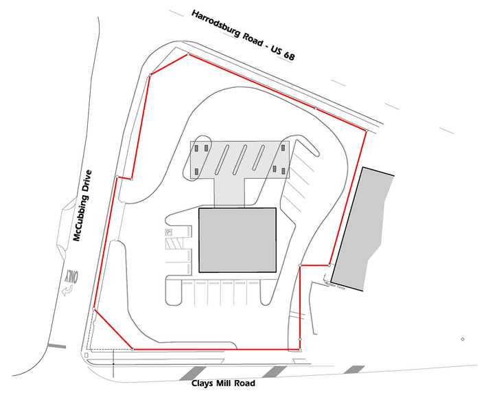 1617 Clays Mill Rd, Lexington, KY for lease - Site Plan - Image 3 of 4