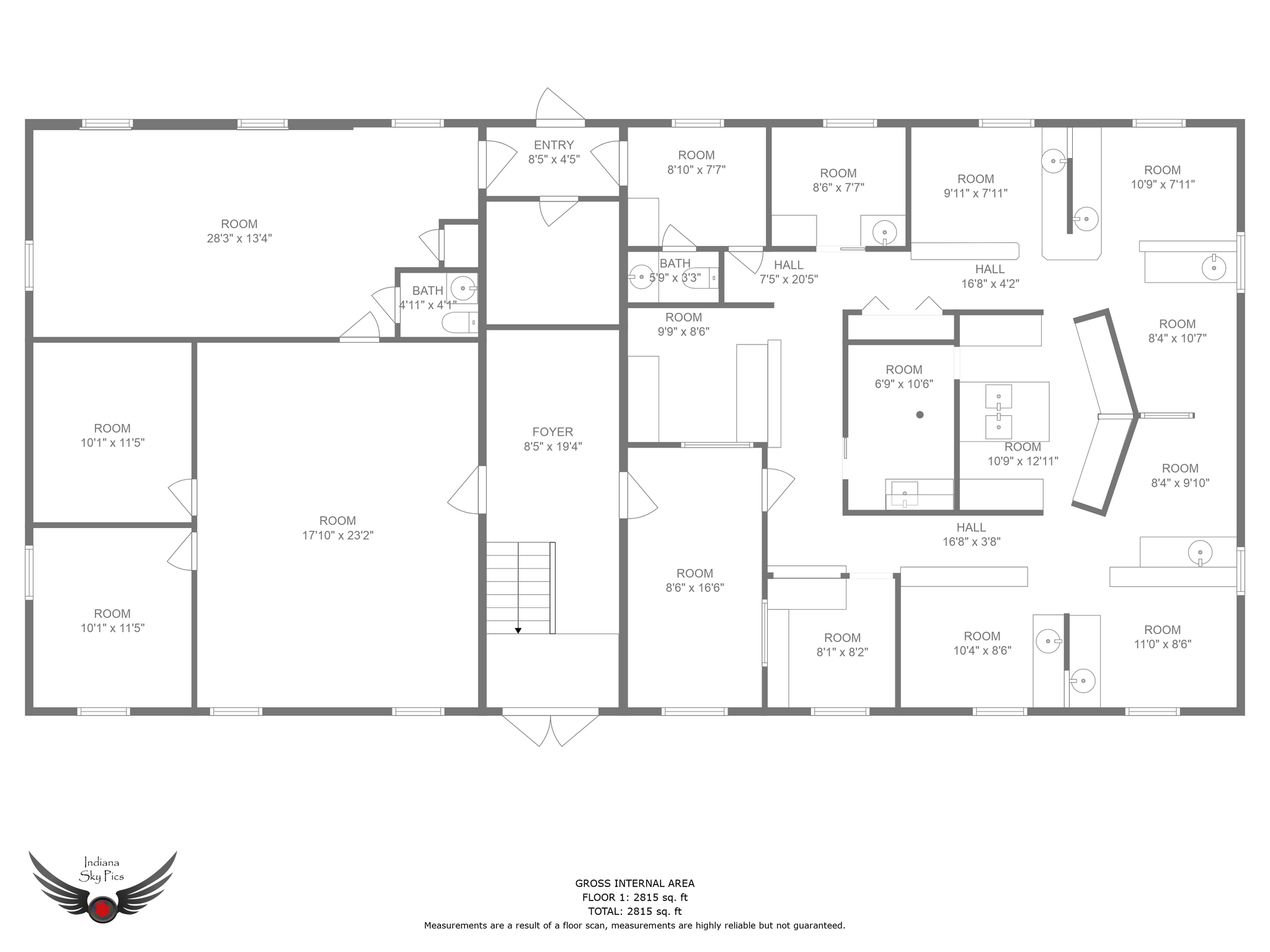 135 N Shortridge Rd, Indianapolis, IN for lease Floor Plan- Image 1 of 1