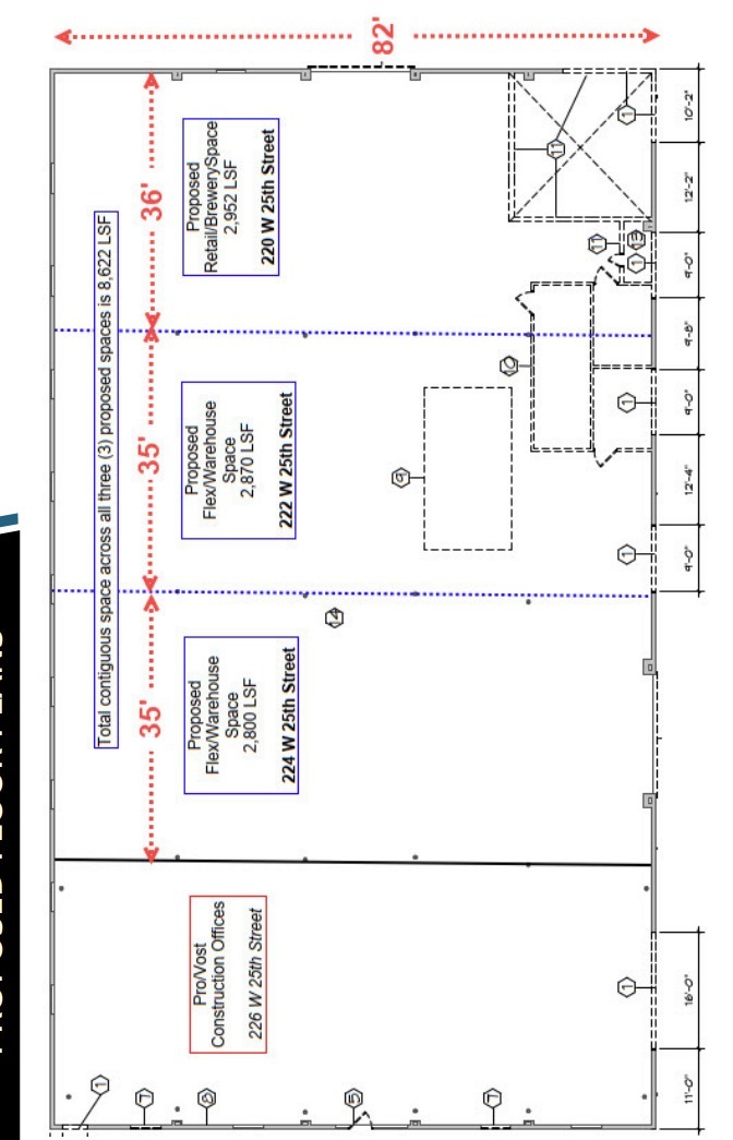 220-226 W 25th St, Norfolk, VA for lease Floor Plan- Image 1 of 1