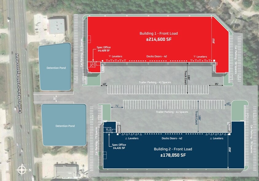 8311 FM 1960 Bypass Rd W, Humble, TX for lease - Site Plan - Image 2 of 2