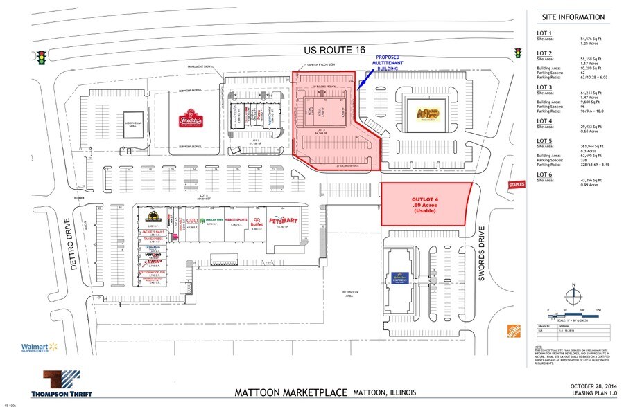 1001-1011 Charleston Ave, Mattoon, IL for sale - Primary Photo - Image 1 of 1