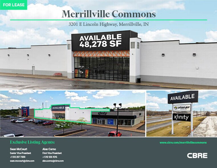 3199-3249 E Lincoln Hwy, Hobart, IN for lease - Building Photo - Image 1 of 11