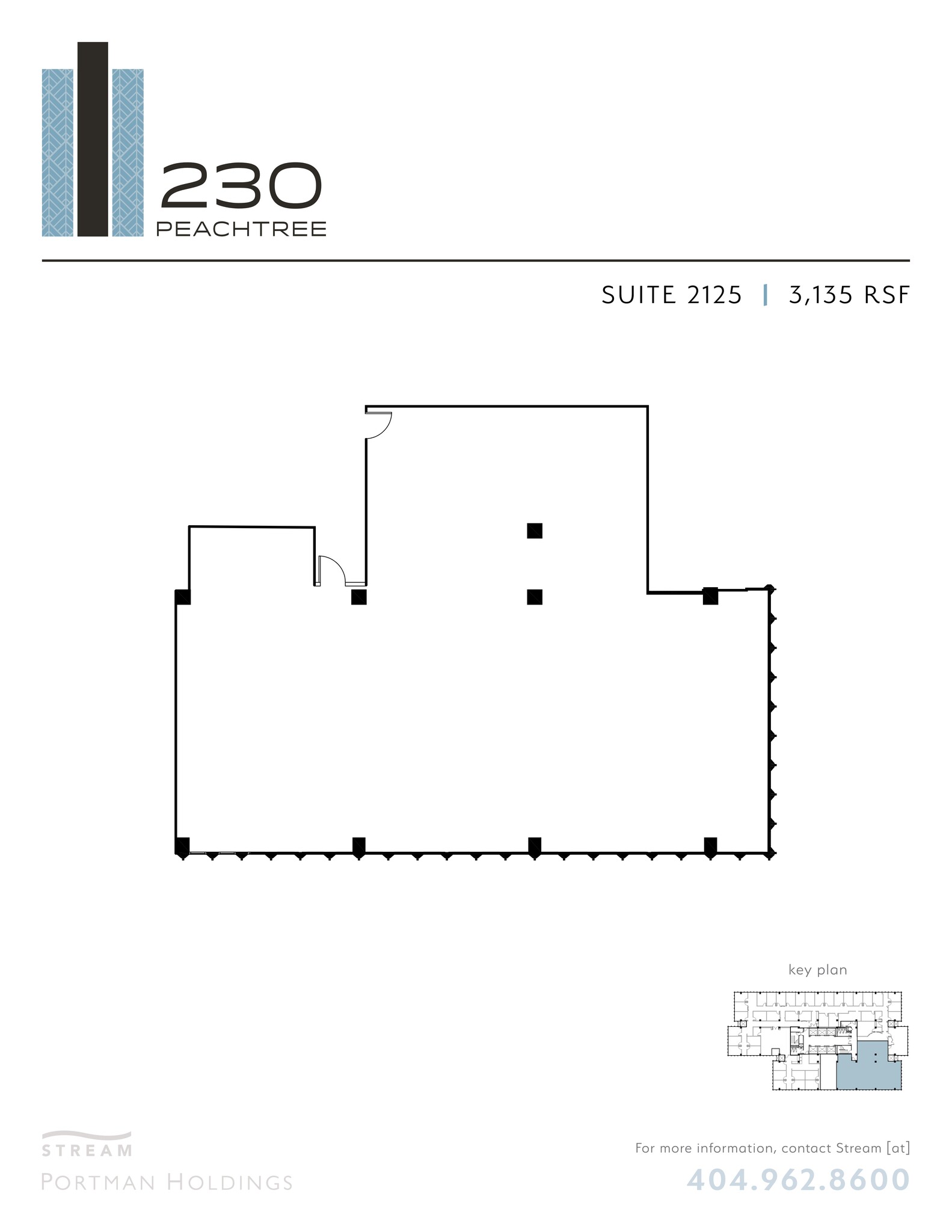 230 Peachtree St NW, Atlanta, GA for lease Site Plan- Image 1 of 1