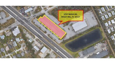 1757 N Nova Rd, Daytona Beach, FL - AERIAL map view - Image1