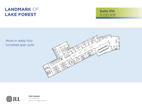 100 S Saunders Rd, Lake Forest, IL for lease Floor Plan- Image 1 of 2