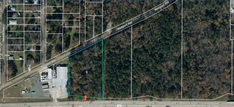 W 70th St, Shreveport, LA for sale Aerial- Image 1 of 2