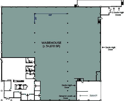 2712 McGaw Ave, Irvine, CA for lease Floor Plan- Image 1 of 1