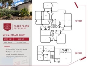6475 Alvarado Rd, San Diego, CA for lease Floor Plan- Image 1 of 1