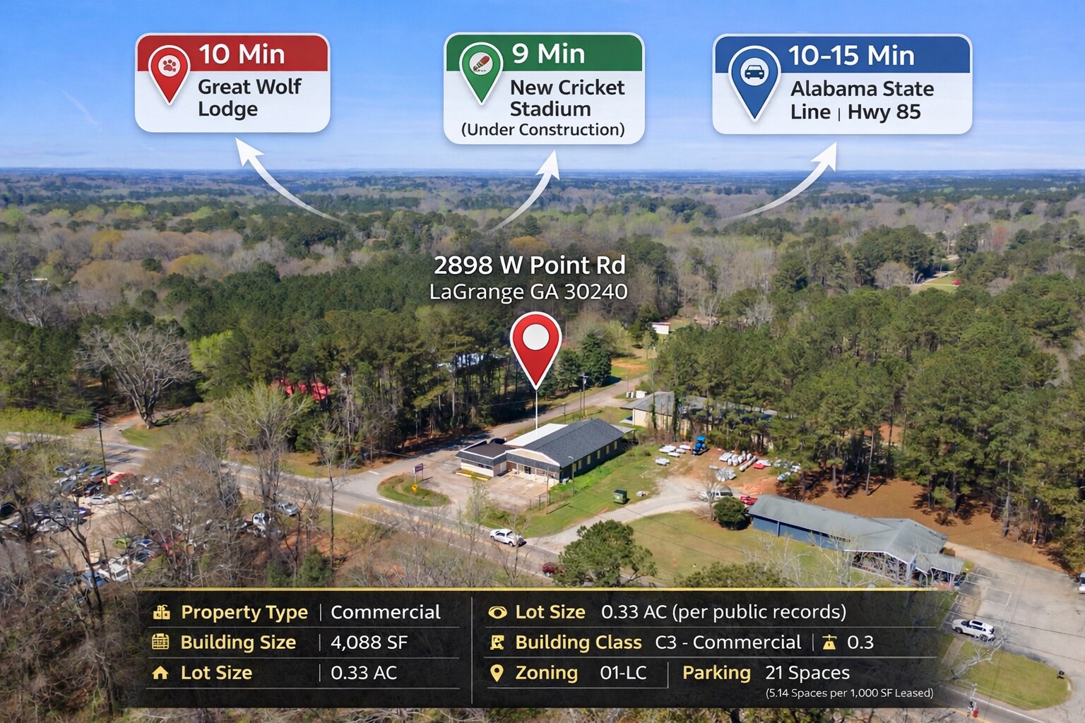 2898 W Point Rd, Lagrange, GA for sale Primary Photo- Image 1 of 1
