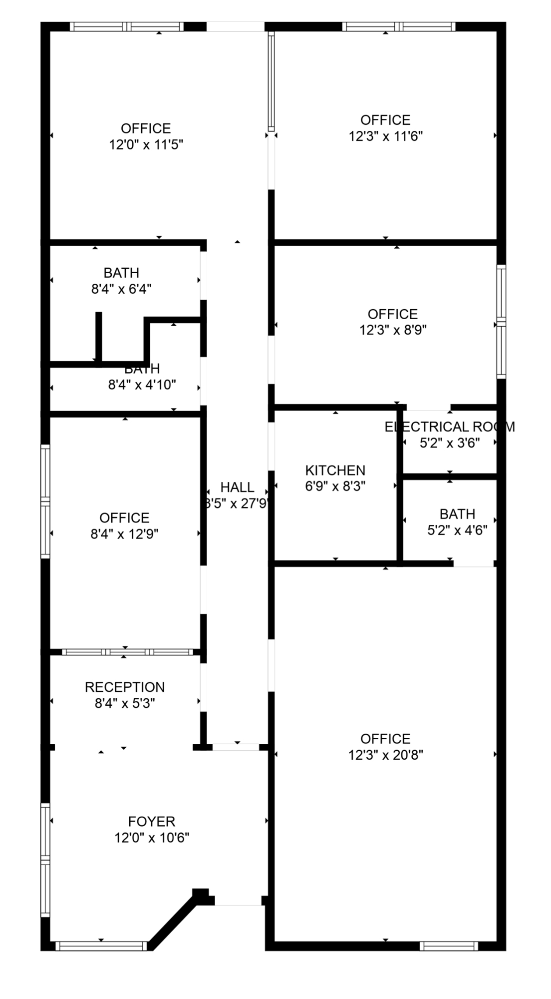 1615 E Woodward St, Orlando, FL for lease Site Plan- Image 1 of 3