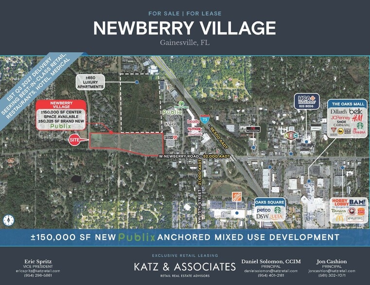 Ft Clark & Newberry Rd, Gainesville, FL for lease - Building Photo - Image 1 of 11