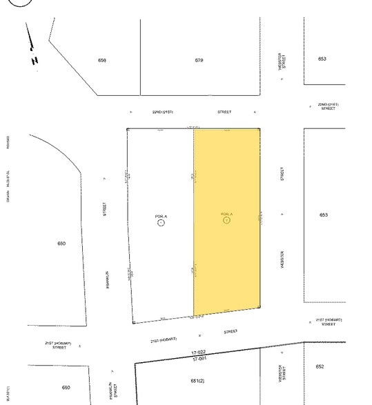 2101 Webster St, Oakland, CA for lease - Plat Map - Image 2 of 36