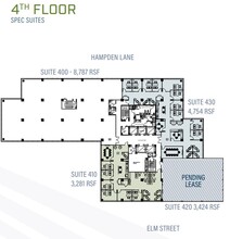 4800 Hampden Ln, Bethesda, MD for lease Floor Plan- Image 1 of 1