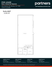 4041-4071 Hollister Rd, Houston, TX for lease Site Plan- Image 1 of 1