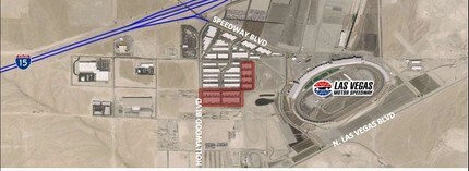 6957 Speedway Blvd, Las Vegas, NV - AERIAL  map view