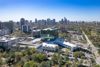 5120 Woodway Dr, Houston, TX - aerial  map view