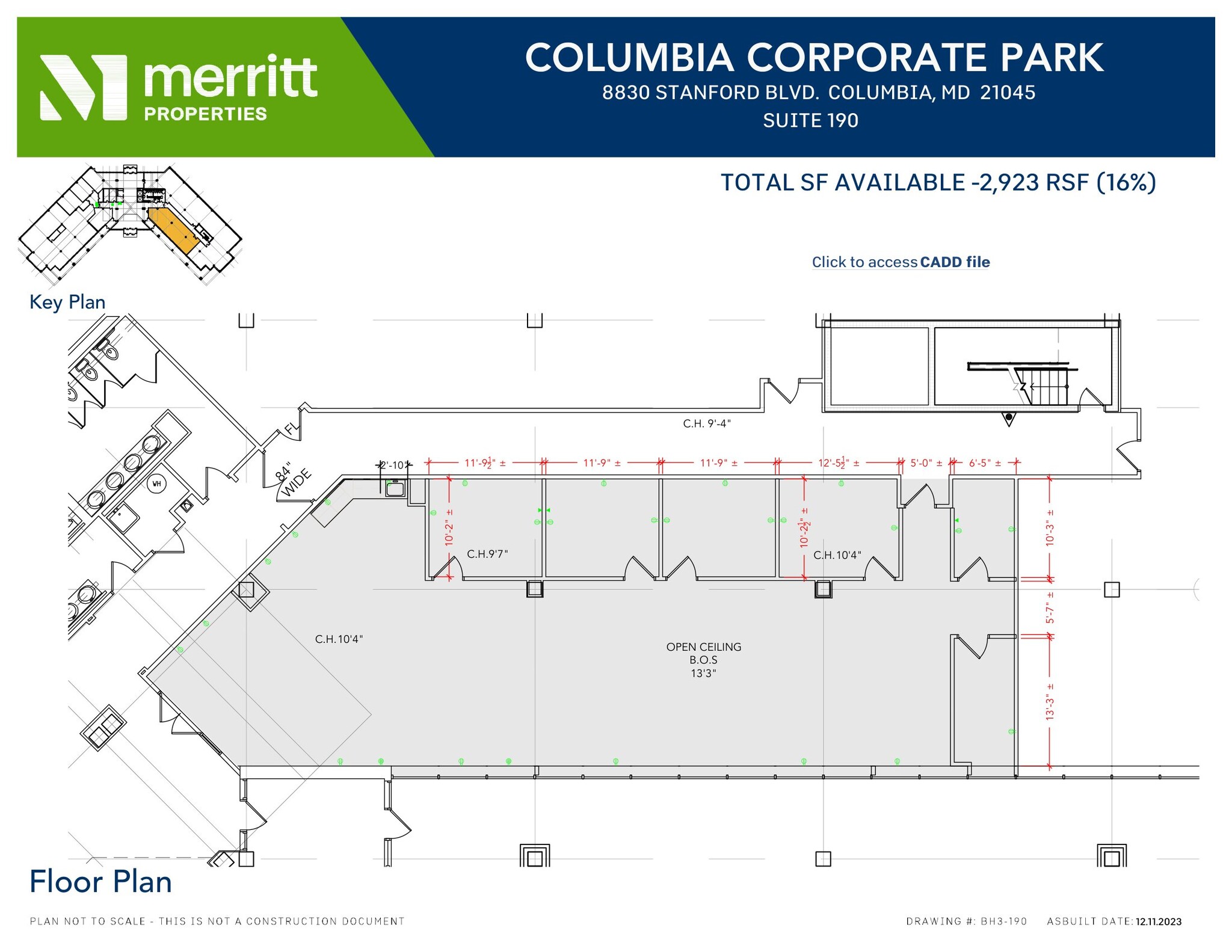 8830 Stanford Blvd, Columbia, MD for lease Floor Plan- Image 1 of 1