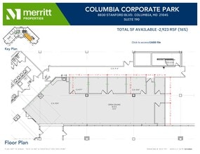 8830 Stanford Blvd, Columbia, MD for lease Floor Plan- Image 1 of 1