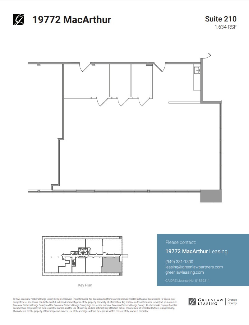 19772 MacArthur Blvd, Irvine, CA for lease Floor Plan- Image 1 of 1