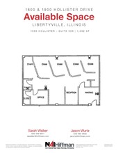 1900 Hollister Dr, Libertyville, IL for lease Floor Plan- Image 1 of 1