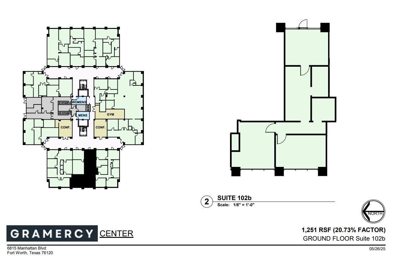 6815 Manhattan Blvd, Fort Worth, TX for lease Floor Plan- Image 1 of 1