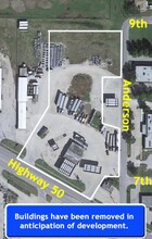 2606 US Highway 50, Emporia, KS - aerial  map view