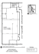 2875 Eyde Pky, East Lansing, MI for lease Floor Plan- Image 1 of 1