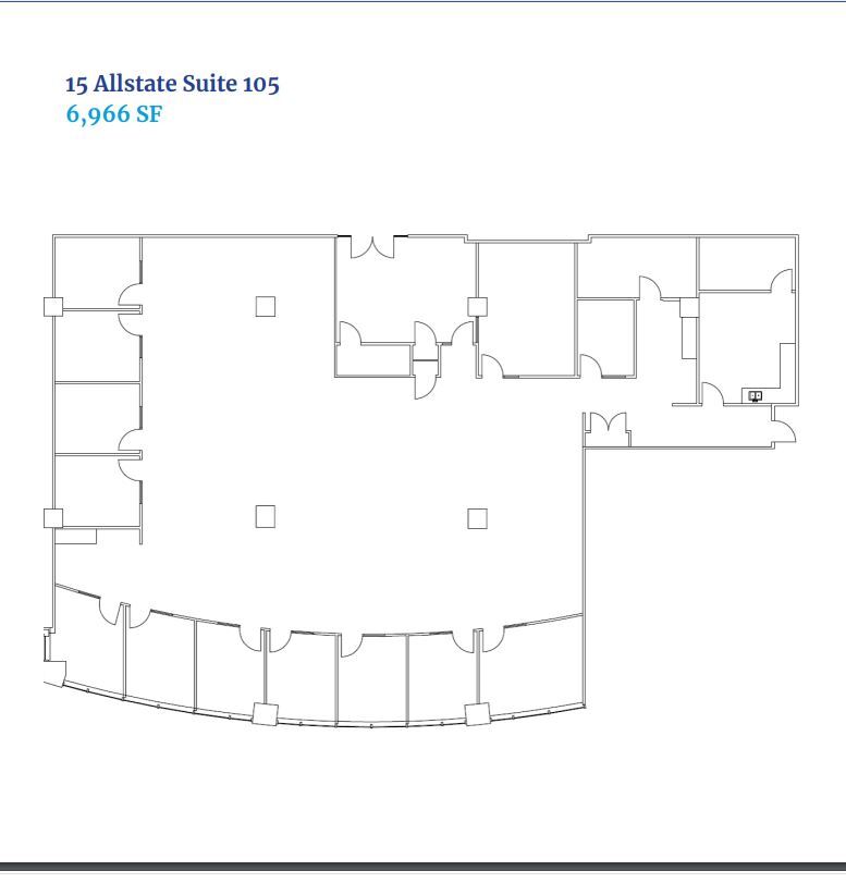 15 Allstate Pky, Markham, ON for lease Floor Plan- Image 1 of 1