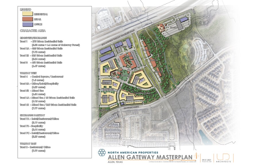 Sam Rayburn Tollway (SH-121) & Exchange Parkway, Allen, TX for sale - Other - Image 2 of 8