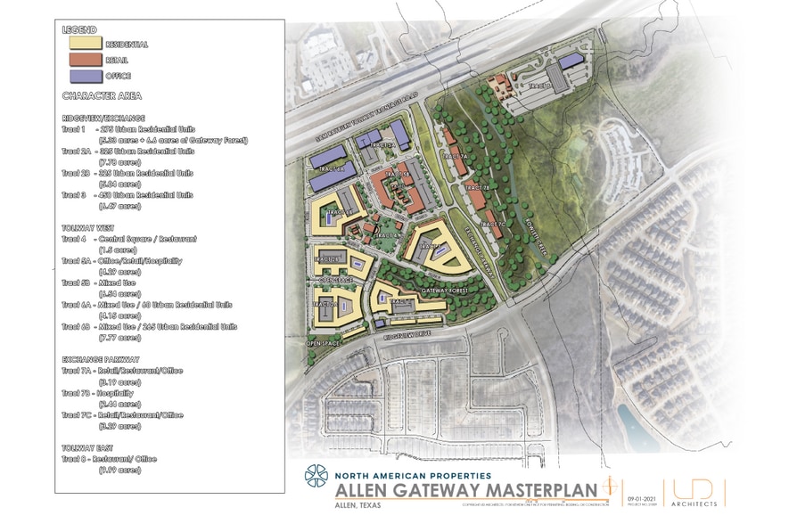 Sam Rayburn Tollway (SH-121) & Exchange Parkway, Allen, TX for sale - Other - Image 3 of 8