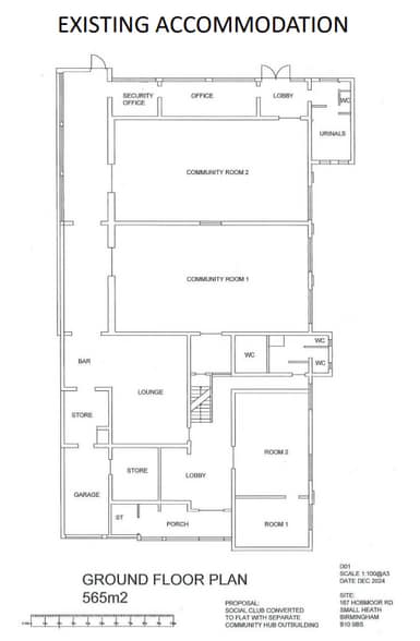 161 Hob Moor Rd, Birmingham for sale - Floor Plan - Image 3 of 5
