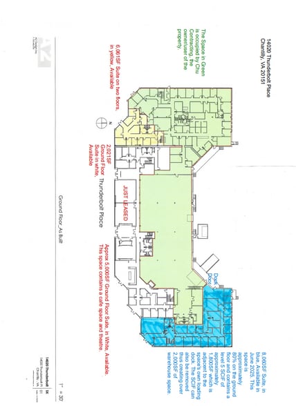 14020 Thunderbolt Pl, Chantilly, VA for lease - Floor Plan - Image 3 of 7