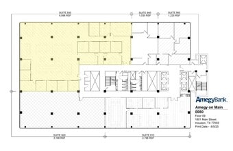 1801 Main St, Houston, TX for lease Floor Plan- Image 1 of 1