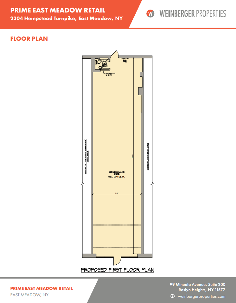 2280-2334 Hempstead Tpke, East Meadow, NY for lease Floor Plan- Image 1 of 1