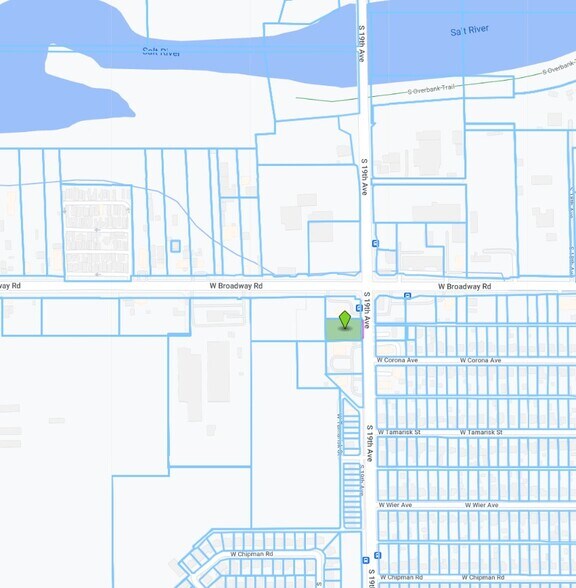 South of SWC of 19th Ave, Phoenix, AZ for sale - Plat Map - Image 2 of 2