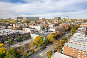 5140 Rue Saint-Hubert, Montréal, QC - aerial  map view