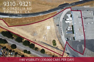 17,300 SF Suite | 1.3 Acre Yard | I-80 Sign - Warehouse