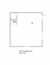 815 Exchange Ave, Conway, AR for lease Floor Plan- Image 1 of 1