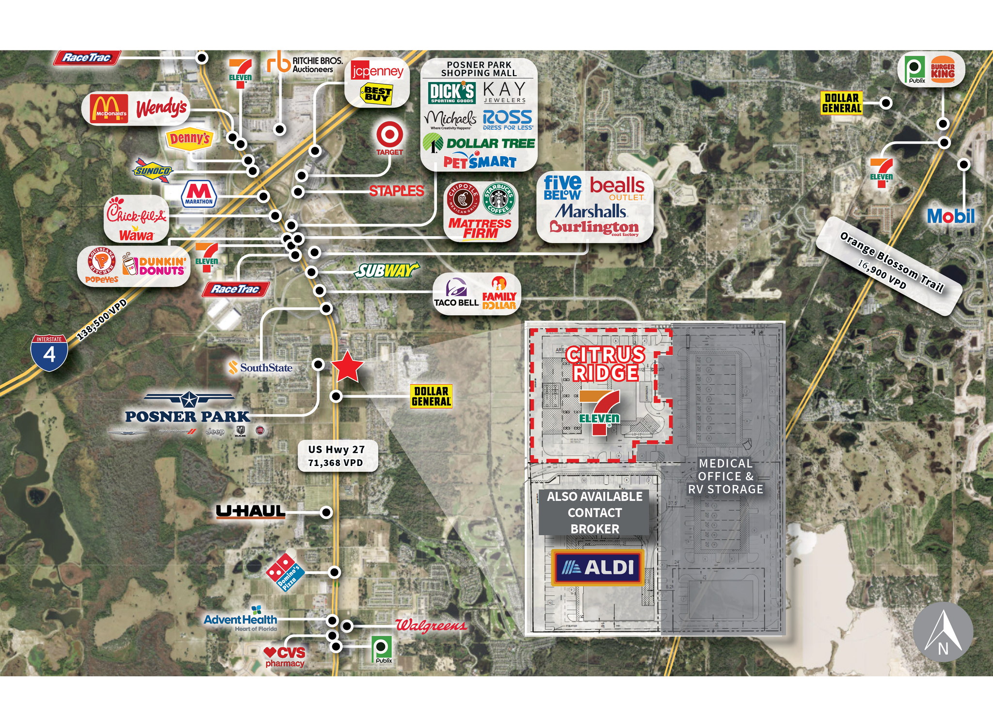 US Highway 27 & Citrus Ridge Drive, Davenport, FL for sale Building Photo- Image 1 of 1