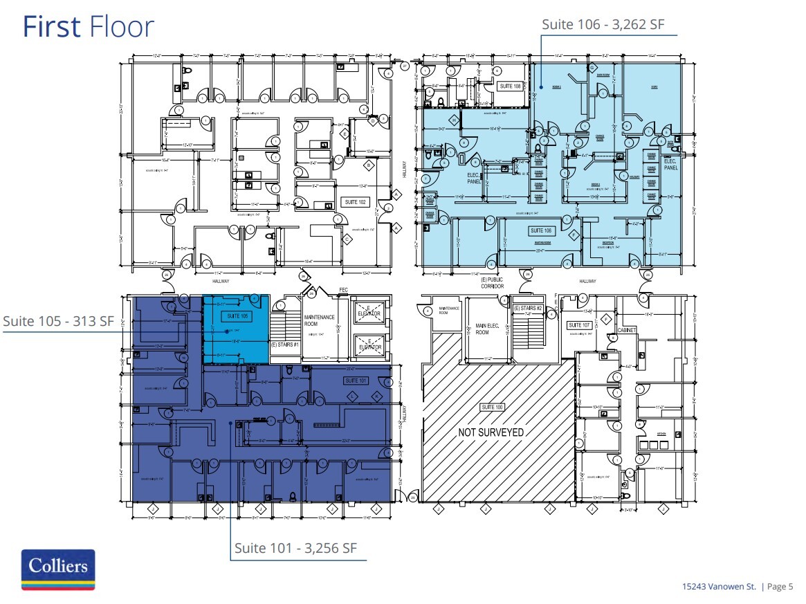 15243 Vanowen St, Van Nuys, CA for lease Floor Plan- Image 1 of 1