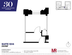 30 N Michigan Ave, Chicago, IL for lease Floor Plan- Image 1 of 1