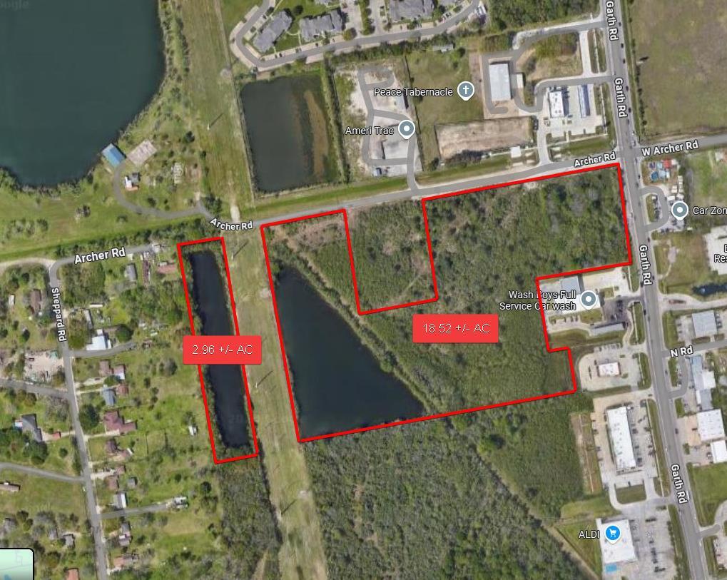 Garth Rd, Baytown, TX for sale Aerial- Image 1 of 1