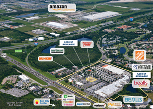 3730-3846 Sun City Center Blvd, Ruskin, FL - aerial  map view